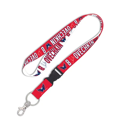 WinCraft Alexander Ovechkin Washington Capitals Buckle Player - Lanyard