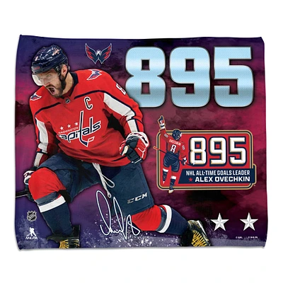 WinCraft Alexander Ovechkin Washington Capitals NHL All-Time Leading Goal Scorer 15" x 18" Rally Towel