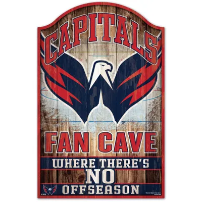 Washington Capitals WinCraft 11'' x 17'' Fan Cave Wood Sign