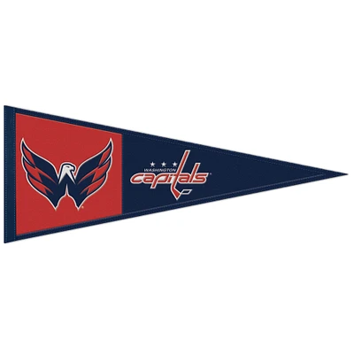 WinCraft Washington Capitals 13" x 32" Fanion avec logo principal en laine