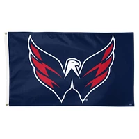 WinCraft Washington Capitals 3' x 5' Drapeau simple face avec logo principal