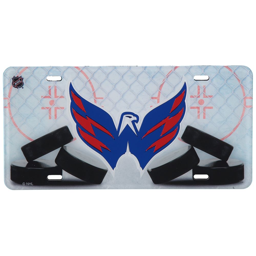 WinCraft Washington Capitals Logo Crystal Mirror License Plate