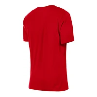 Women's New Era  Red Washington Capitals Glam Game Floral T-Shirt
