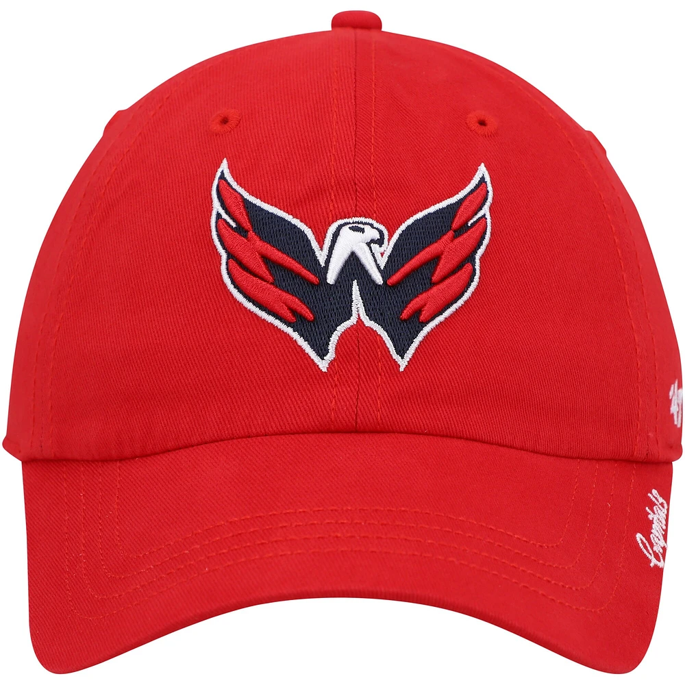 Women's '47 Red Washington Capitals Team Miata Clean Up Adjustable Hat