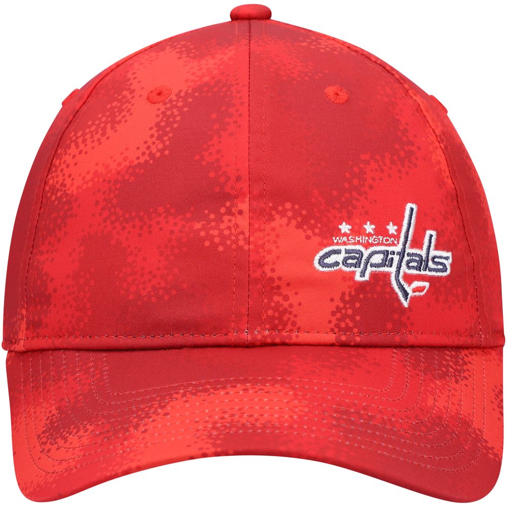 Women's adidas Red Washington Capitals Camo Slouch Adjustable Hat