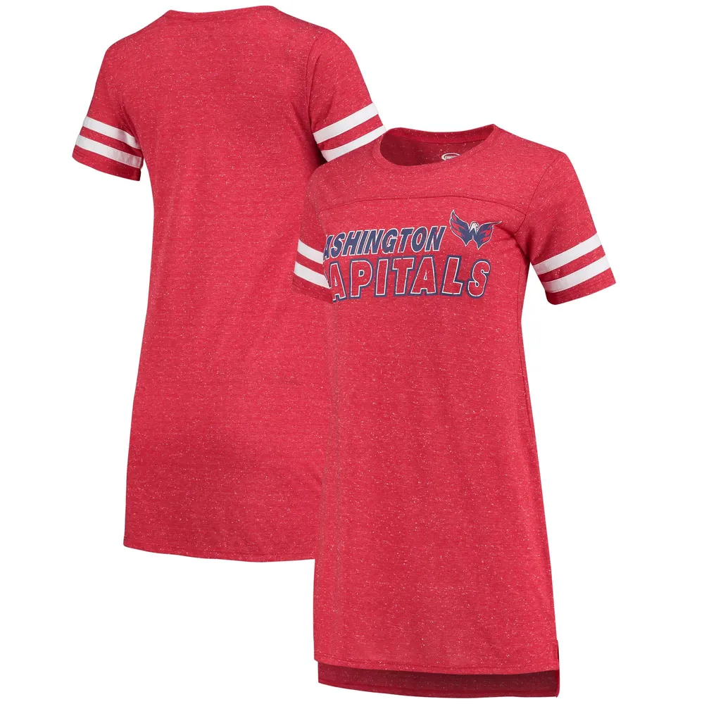 Concepts Sport Women's Washington Capitals Marathon Knit Long Sleeve T-Shirt, XL, Red