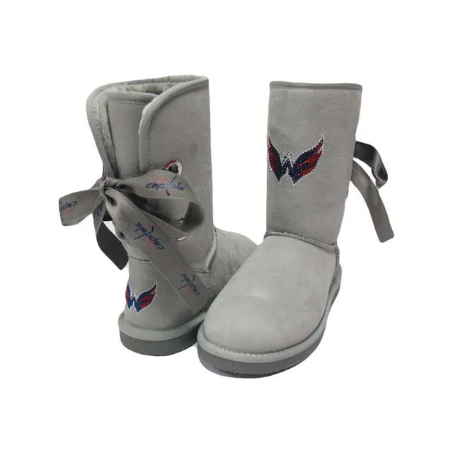 Women's Cuce Miami Dolphins Champion Ribbon Boots