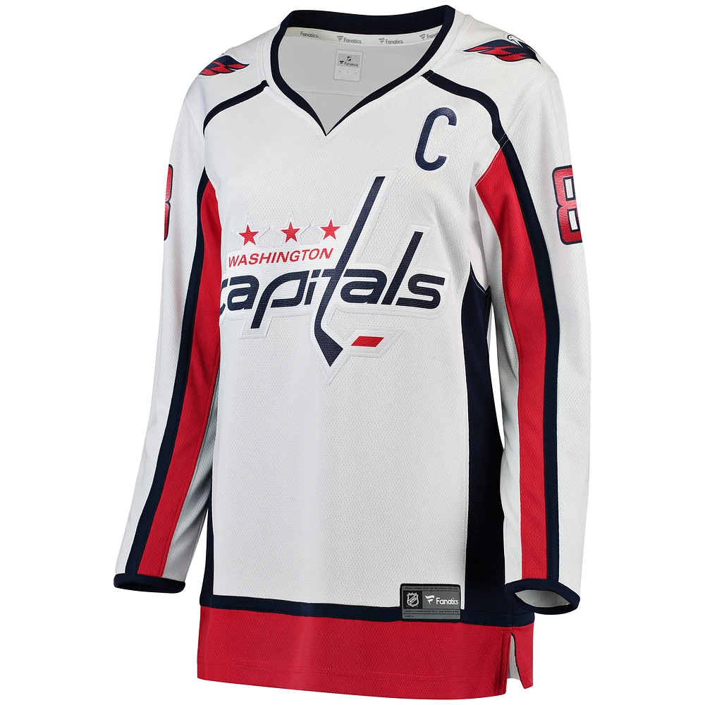 Women's Fanatics Alexander Ovechkin White Washington Capitals Breakaway - Player Jersey