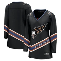 Maillot vierge Breakaway Blank édition spéciale 2.0 Fanatics pour femmes, Washington Capitals, noir