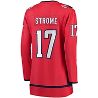 Women's Fanatics Dylan Strome Red Washington Capitals Home Breakaway Player Jersey