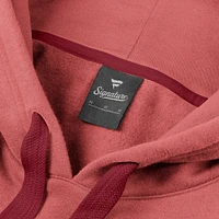 Women's Fanatics Red Washington Capitals Elements Future Ground Subtle Tonal Pullover Hoodie
