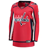 Women's Fanatics Ryan Leonard Red Washington Capitals Home Breakaway Player Jersey