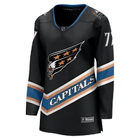 Maillot de joueur alternatif Premier Breakaway du 50e anniversaire des Washington Capitals TJ Oshie pour femmes Fanatics Black