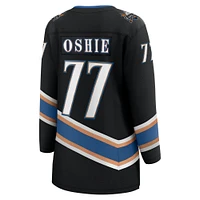 Maillot de joueur alternatif Premier Breakaway du 50e anniversaire des Washington Capitals TJ Oshie pour femmes Fanatics Black