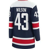 Fanatics pour femmes Tom Wilson bleu marine Washington Capitals Alternate Premier Breakaway Player - Maillot