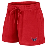 Women's Fanatics Washington Capitals Start to Finish T-Shirt & Shorts Combo Pack