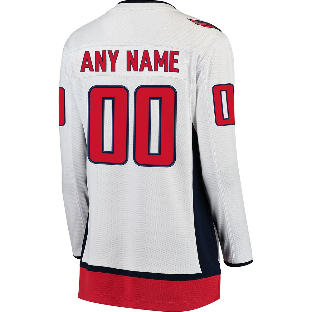 Women's Fanatics White Washington Capitals Breakaway - Custom Jersey