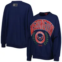 Houston Astros Mitchell & Ness Women's Logo Lt 2.0 Pullover Sweatshirt -  Navy