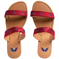 Washington Capitals Women's Double-Strap Sandals