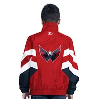 Youth Starter  Red Washington Capitals Prospect Half-Zip Pullover Top