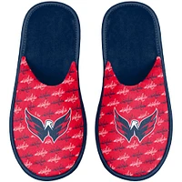 Pantoufles FOCO Washington Capitals Team Scuff pour jeunes