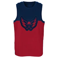 Youth Red/Navy Washington Capitals Revitalize Tank Top