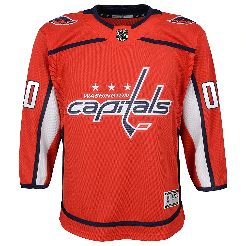 Youth Red Washington Capitals 2020/21 Home - Custom Premier Jersey