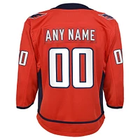 Youth Red Washington Capitals 2020/21 Home - Custom Premier Jersey