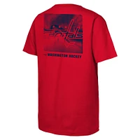 T-shirt rouge Atmosphere pour jeunes des Washington Capitals