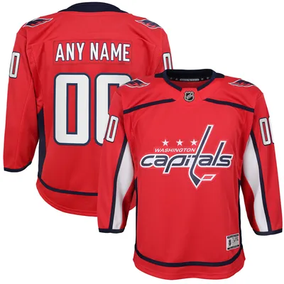 Washington Capitals Youth Home Custom Premier Jersey - Red