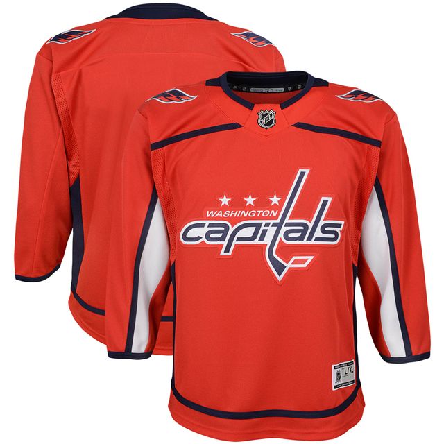 Jeunes Capitals de Washington rouges à domicile - Maillot Premier