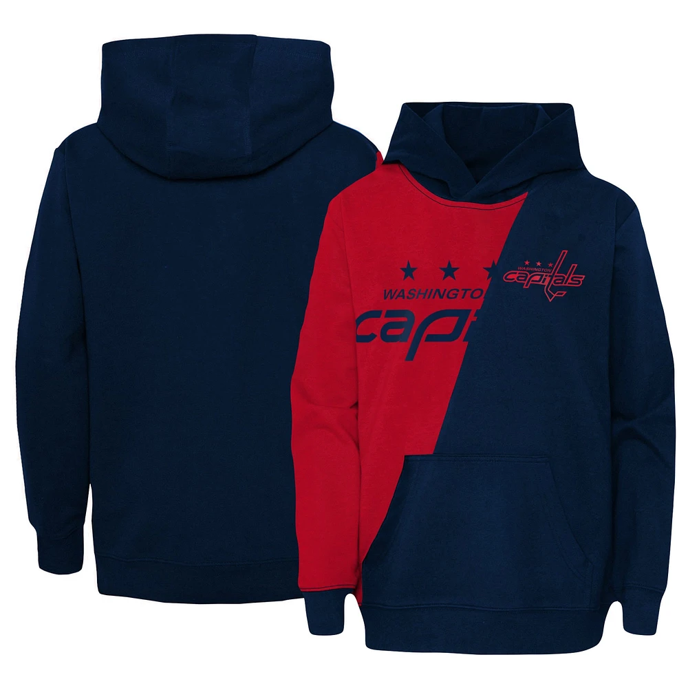 Youth Red Washington Capitals Unrivaled Pullover Hoodie