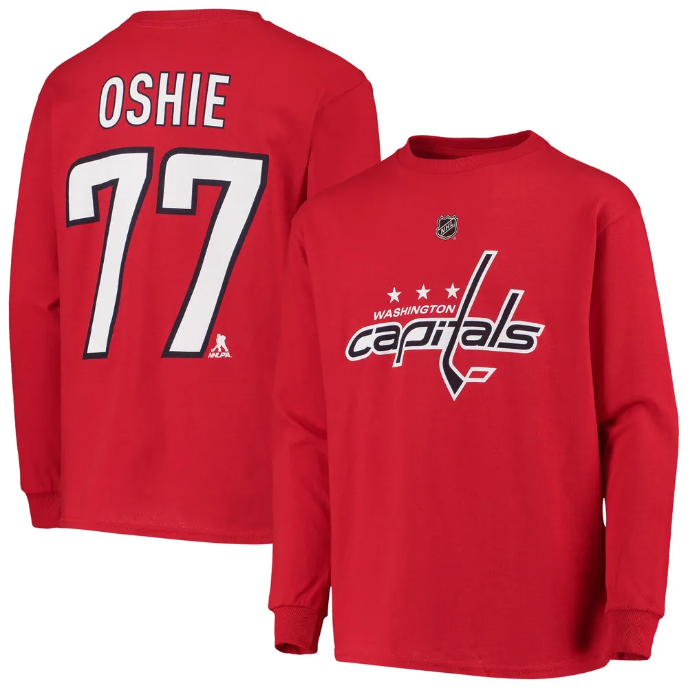 Tom Wilson Washington Capitals Youth Authentic Stack Long Sleeve