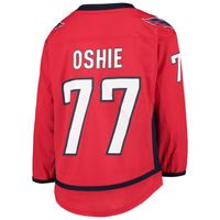 Youth TJ Oshie Red Washington Capitals Home Player Replica Jersey