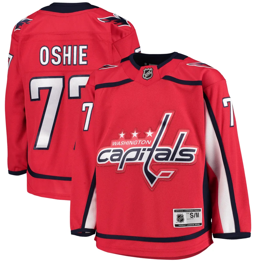 Youth TJ Oshie Red Washington Capitals Home Premier Jersey