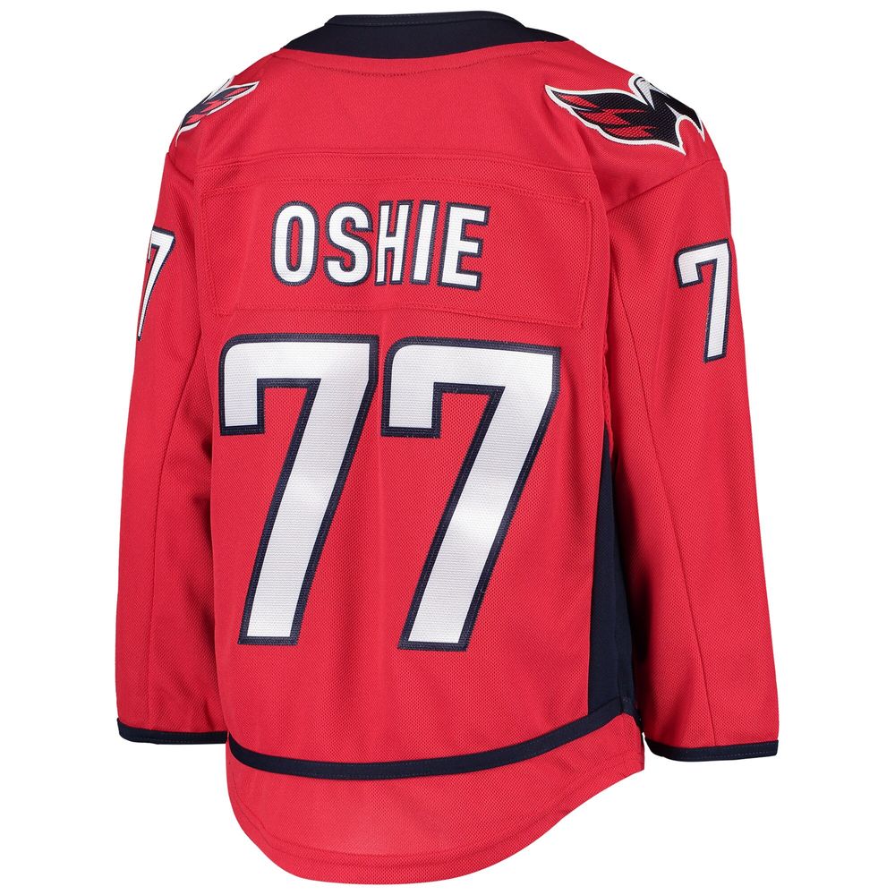 Youth TJ Oshie Red Washington Capitals Home Premier Player Jersey