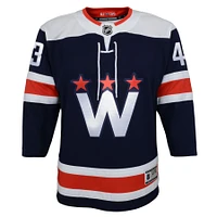 Maillot de joueur alternatif Premier Tom Wilson Navy Washington Capitals 2020/21 pour jeunes