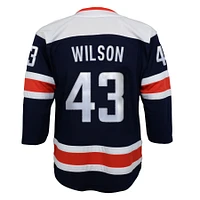 Maillot de joueur alternatif Premier Tom Wilson Navy Washington Capitals 2020/21 pour jeunes