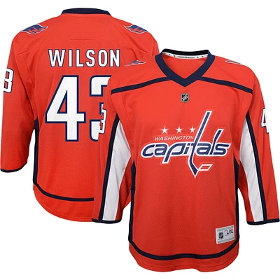 Jeune Tom Wilson Rouge Washington Capitals Home Replica Player Jersey