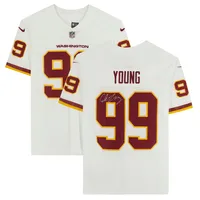 Nike Chase Young White Washington Commanders Vapor Elite Jersey