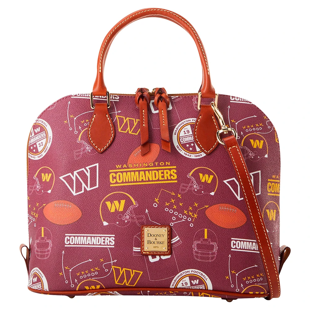 Sacoche zippée pour le jour du match Washington Commanders de Dooney & Bourke