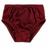 Girls Infant Burgundy Washington Commanders Cheer Captain Jumper Dress & Bloomers Set