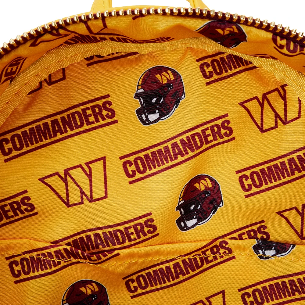 Sac à dos Loungefly Washington Commanders Varsity Mini