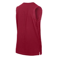 Men's New Era  Burgundy Washington Commanders Leisure Collection Tank Top