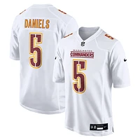 Men's Nike Jayden Daniels Tundra White Washington Commanders Fashion Jersey