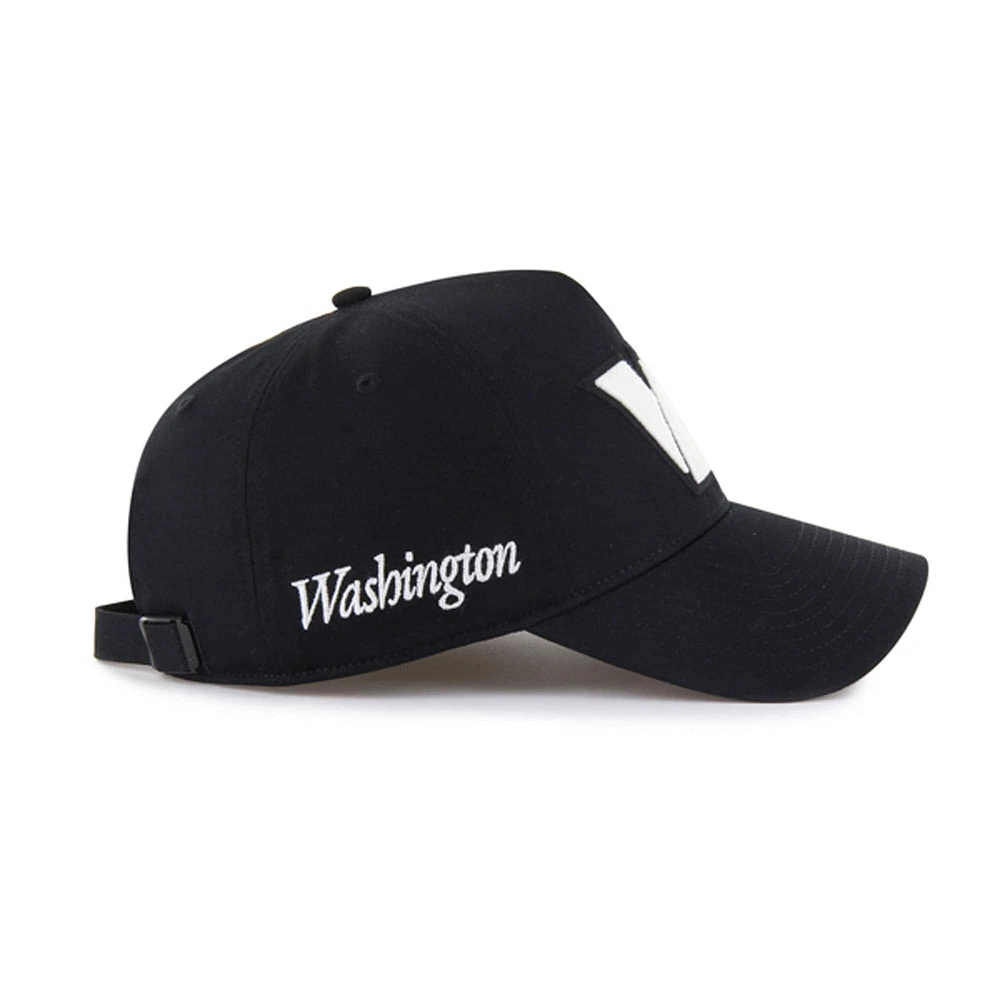 Casquette ajustable Washington Commanders Foundation Offside 47 noire pour homme