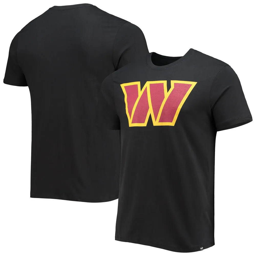 Men's Washington Commanders Logo Black T-Shirt