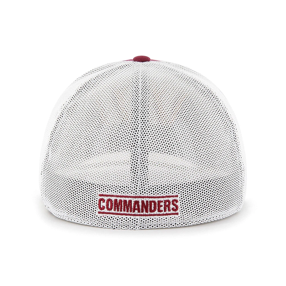 Men's '47 Burgundy/White Washington Commanders Trophy Trucker Flex Hat