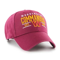 Casquette réglable '47 bordeaux Washington Commanders Centerline MVP pour hommes