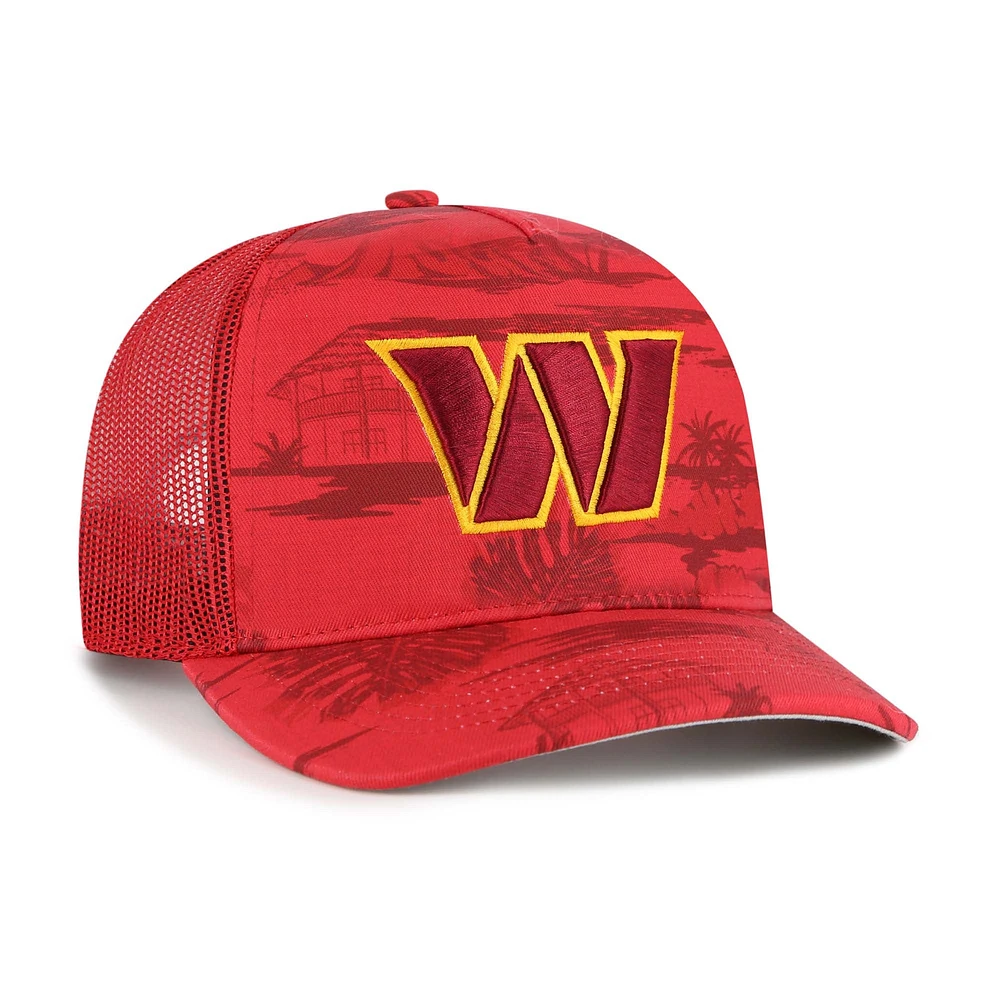 Men's '47 Burgundy Washington Commanders Fiji Trucker Adjustable Hat
